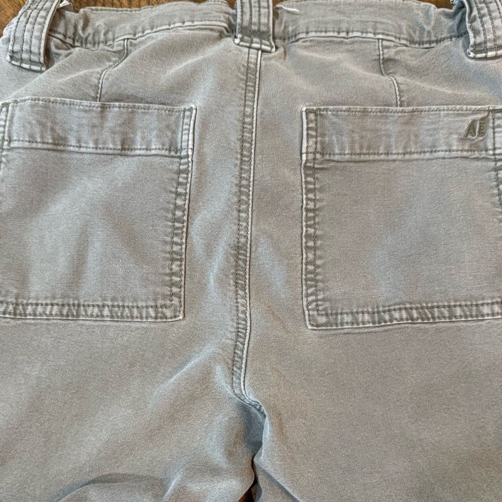 American Eagle Outfitters Women’s Olive Green Cargo Pants Y2K - Picture 10 of 14